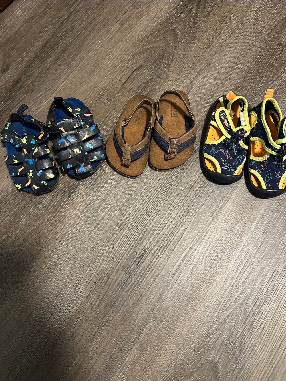 Boys Sandals Bundle Size 6